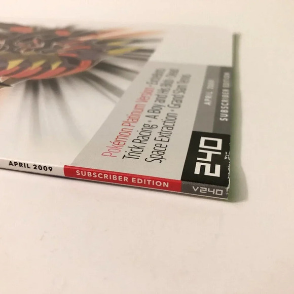 Nintendo Power Video Game Magazine Issue 240 April 2009 Pokemon Platinum Version - Picture 4 of 16